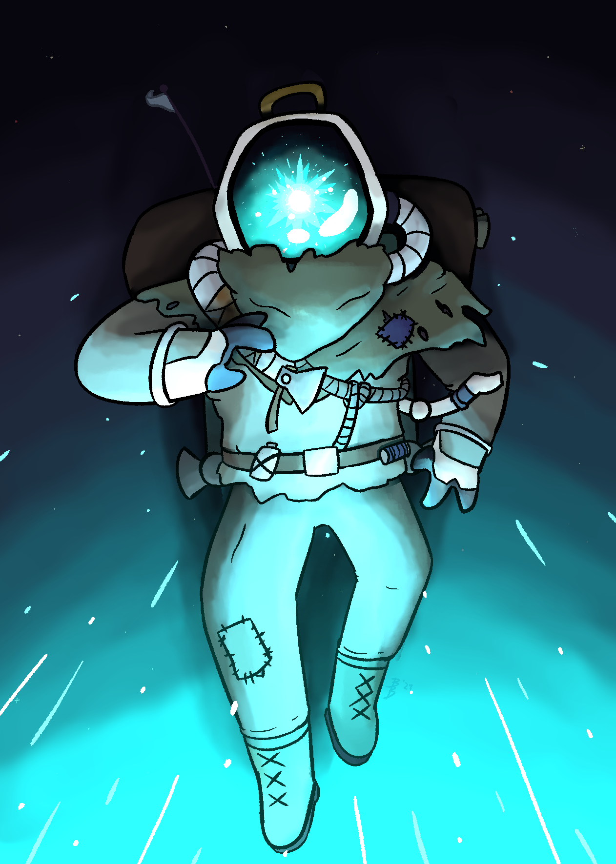 Outer Wilds fanart. This game means a lot to me.